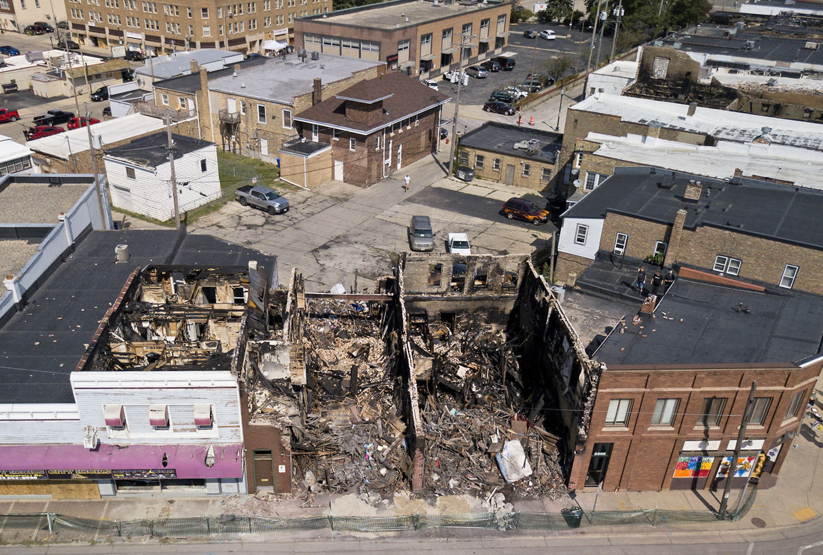 DAMAGE AERIAL
